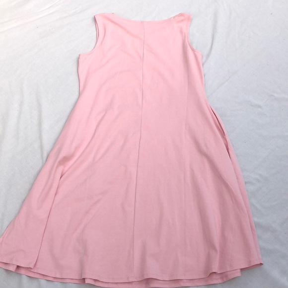 Pink sleeveless summer dress - Picture 3 of 3